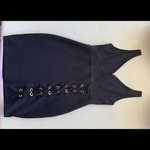 Black cocktail dress